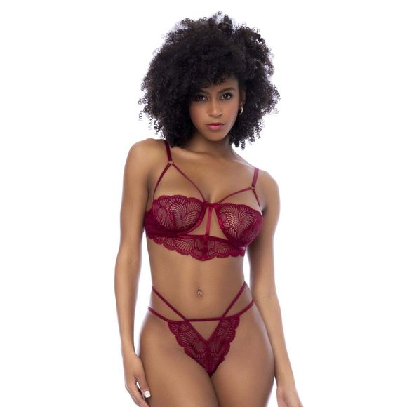 Mapale 8878 Two Piece Set Color Rosewood - Picture 2 of 8